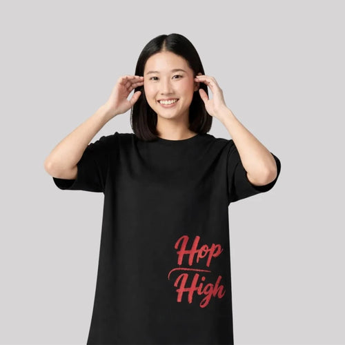 Oversized side to side tshirt for Women