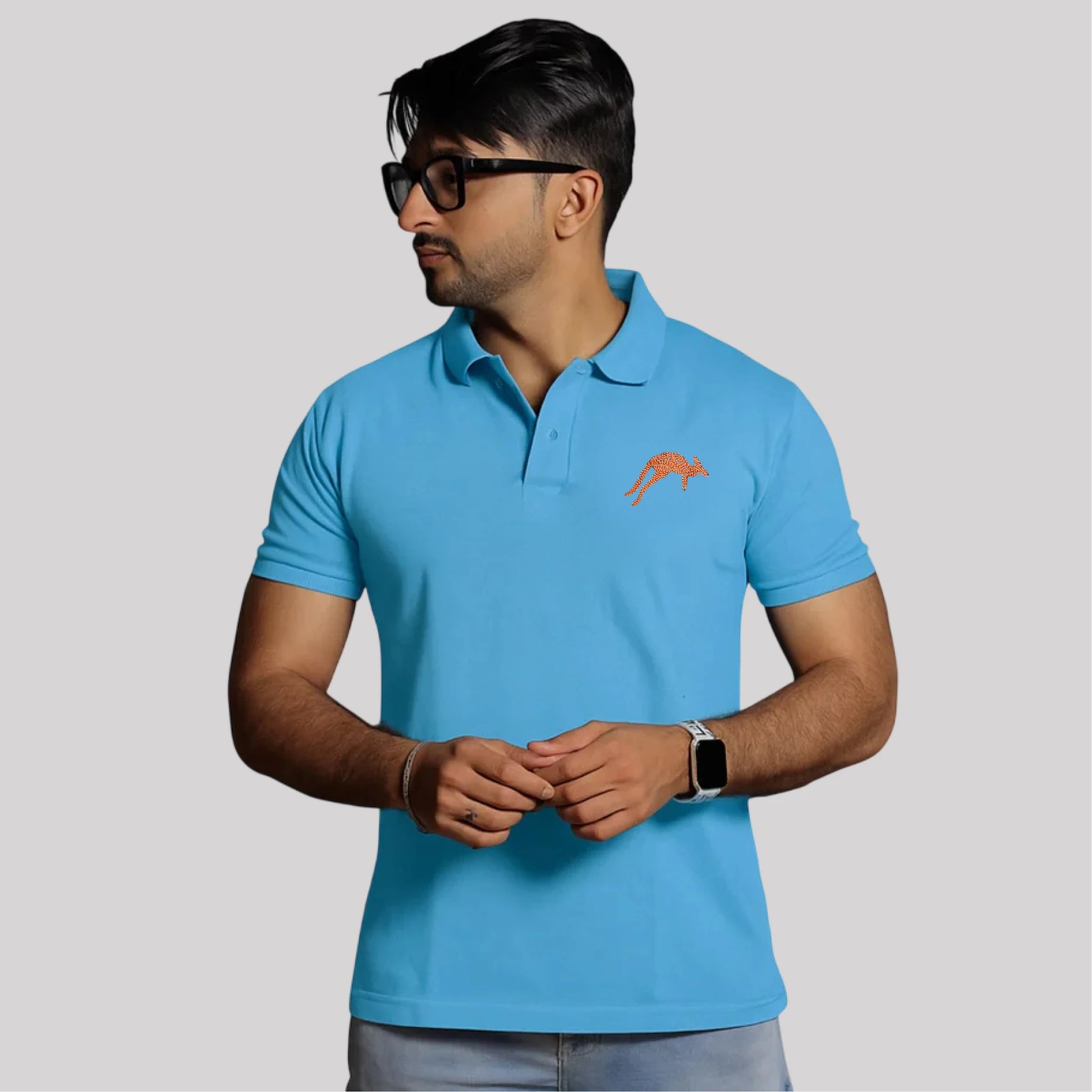 Premium Turquoise Blue Polo