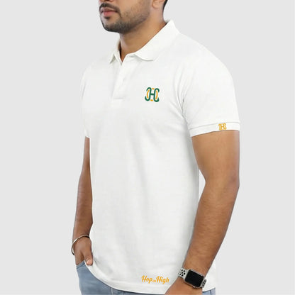 Signature White Polo