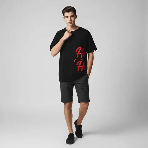 Oversized side to side tshirt for Men alternate