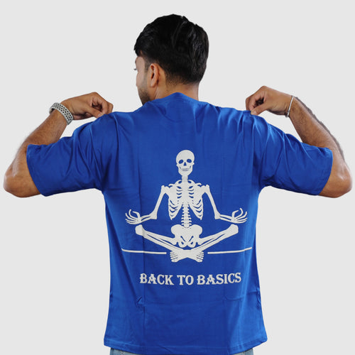 Oversized Skeleton Tshirt for Men